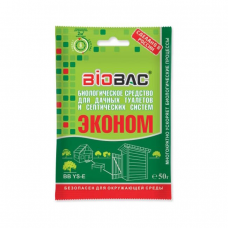 Средство Bio Bac для дачных туалетов и септических систем (50г)