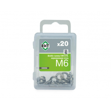 Шайба гровер М6, DIN127B, НЕРЖ. СТАЛЬ, ЕКТ (уп=20шт)