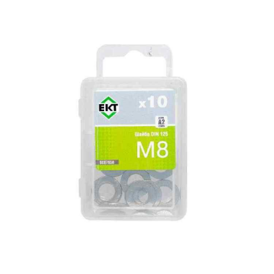 Шайба плоская нерж.сталь М8, DIN 125A (уп=10шт)_BOX