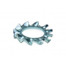 Шайба стопорная M5, с наружными зубьями, DIN6798A, цинк (уп=20шт)