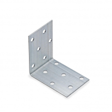 Уголок крепежный оцинк. равностор. 60x60x40x1,5мм KUR-60-40x1,5 (уп=12шт)