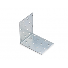 Уголок крепежный оцинк. равностор. 80x80x60x1,5мм KUR-80-60x1,5 (уп=8шт)