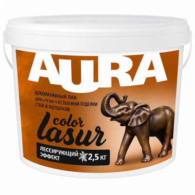 Лак Aura Lasur Color, 2,5кг