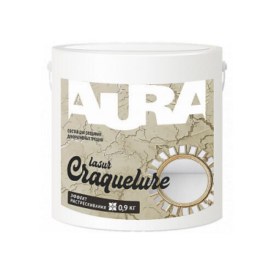 Состав декор Aura Lasur Craquelure, 0,9кг