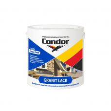 Лак Condor Granit Lack акриловый полуматовый, 2,3кг
