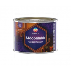 Лак Eskaro Mooblilakk 15 акриловый для мебели полуматовый 0,45л