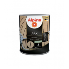 Лак Alpina алкидн.палубный шелковисто-матовый, 2,5л