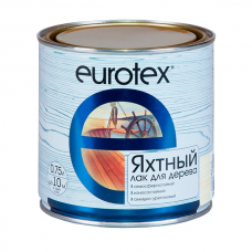 Лак Eurotex яхтный глянцевый, 0,75л