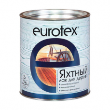 Лак Eurotex яхтный полуматовый, 2л