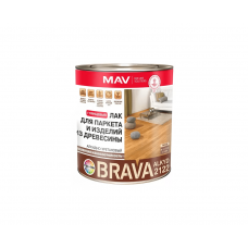 Лак BRAVA АУ-2122 паркетный алкидно-уретановый глянцевый, 2,3кг