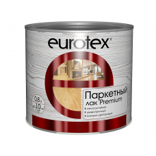 Лак Eurotex Premium паркетный глянцевый, 0,8л