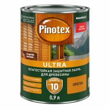 Лазурь влагостойкая Pinotex Ультра Орегон, 0,9л
