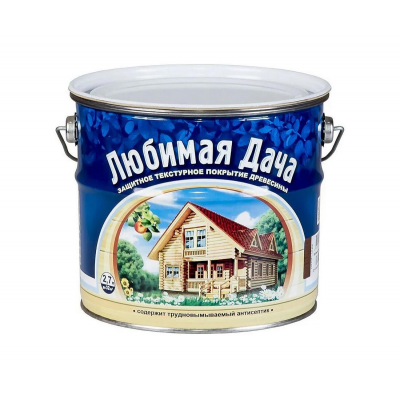 Состав деревозащитный ЛЮБИМАЯ ДАЧА Рогнеда палисандр, 2,7л