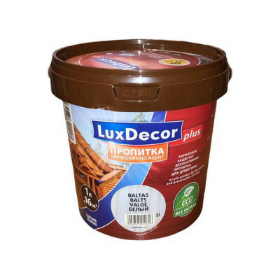 Пропитка LuxDecor Униселл белый, 1л