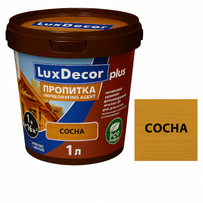 Пропитка LuxDecor Униселл сосна, 1л