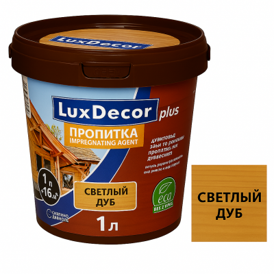 Пропитка LuxDecor Униселл светлый дуб, 1л