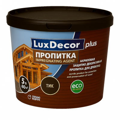Пропитка LuxDecor Униселл тик, 5л