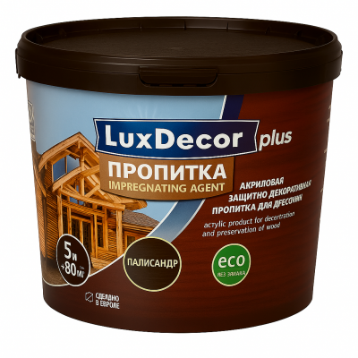 Пропитка LuxDecor Униселл палисандр, 5л