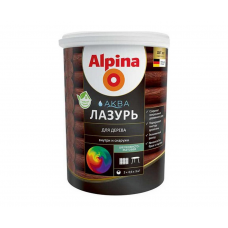 Лазурь Alpina АКВА для дерева Тик, 0,9л