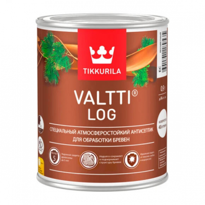 Антисептик Tikkurila VALTTI LOG EC, 0,9л