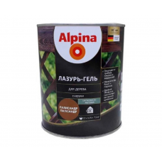 Лазурь-гель Alpina алкидый для дерева шелк.-матовый палисандр, 0,75л