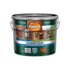 Пропитка-антисептик Pinotex Classic Plus 3 в 1 Тиковое дерево, 9л