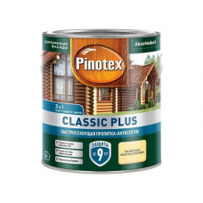 Пропитка-антисептик Pinotex Classic Plus 3 в 1 бесцветная, 2,5л