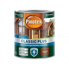 Пропитка-антисептик Pinotex Classic Plus 3 в 1 Красное дерево, 2,5л