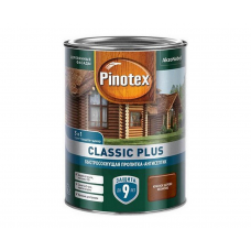 Пропитка-антисептик Pinotex Classic Plus 3 в 1 Красное дерево, 0,9л