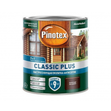 Пропитка-антисептик Pinotex Classic Plus 3 в 1 Палисандр, 2,5л
