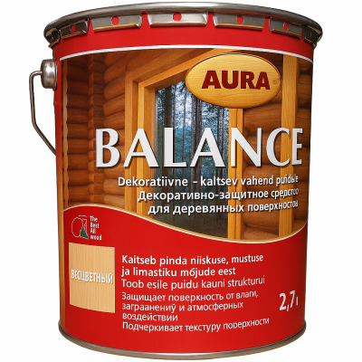 Антисептик Aura Balance бесцветный, 2,7л