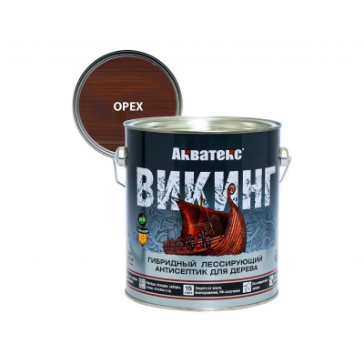 Антисептик АКВАТЕКС Викинг орех, 2,5л