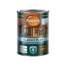 Пропитка-антисептик Pinotex Classic Plus 3 в 1 Тиковое дерево, 0,9л
