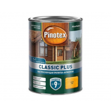 Пропитка-антисептик Pinotex Classic Plus 3 в 1 Сосна, 0,9л