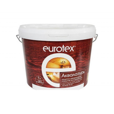 Пропитка Eurotex Рогнеда защ-декор белый, 9кг