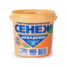 Антисептик Сенеж АКВАДЕКОР 105 калужница, 0,9 кг