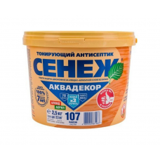 Антисептик Сенеж АКВАДЕКОР 107 каштан, 2,5кг