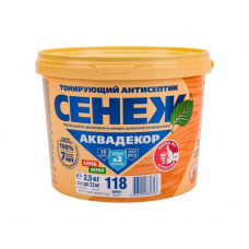 Антисептик Сенеж АКВАДЕКОР 118 венге, 2,5кг