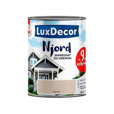 Краска LuxDecor Njord антисептик д/древесины Туманный луг, 0,75л