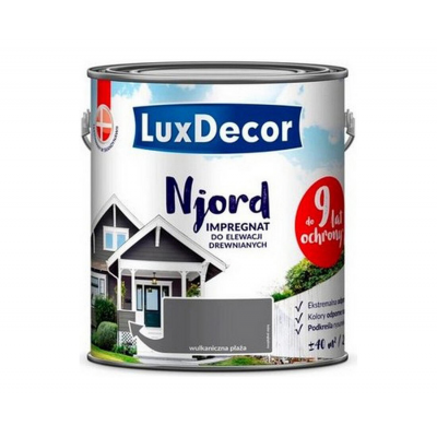 Краска LuxDecor Njord антисептик д/древесины Вулканический пляж, 0,75л