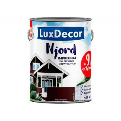 Краска LuxDecor Njord антисептик д/древесины Ладья викингов, 2,5л