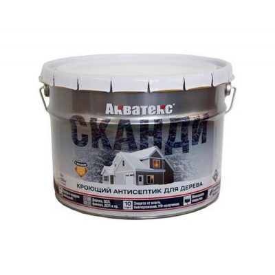 Антисептик АКВАТЕКС СКАНДИ Рогнеда айсберг, 9л