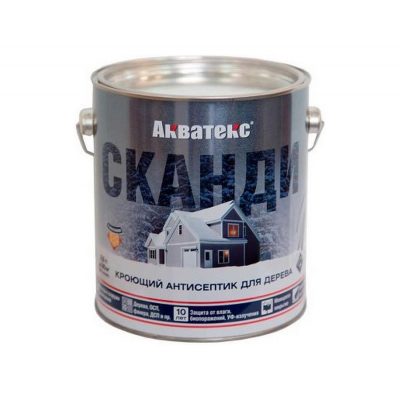 Антисептик АКВАТЕКС СКАНДИ Рогнеда топленое молоко, 2,5л