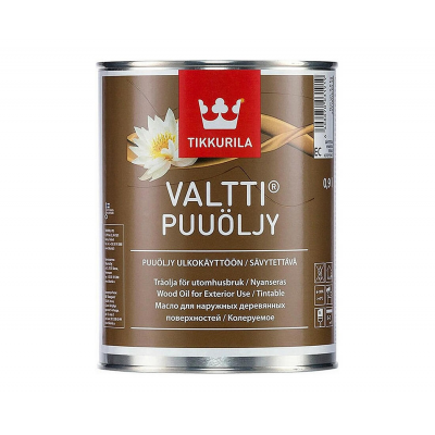 Масло Tikkurila VALTTI для дерева, 0,9л