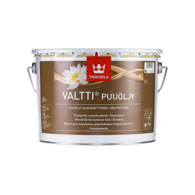 Масло Tikkurila VALTTI для дерева, 9л