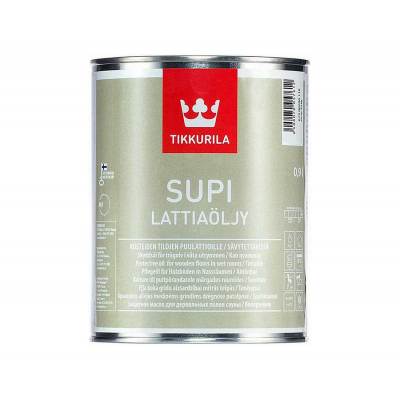 Масло Tikkurila SUPI для дерева, 0,9л