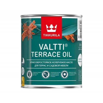 Масло Tikkurila VALTTI для террас, 0,9л