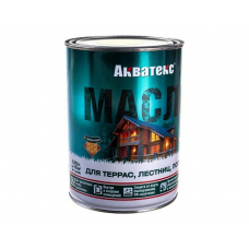 Масло Акватекс для террас,лестниц,полов б/ц, 0,75л