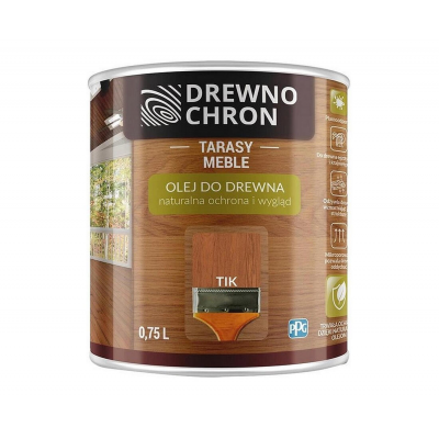 Масло DREWNOCHRON Olej do drewna тик, 0,75л