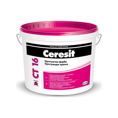 Грунтовка CERESIT CT 16 белая, 2л
